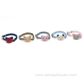 High Quality Cat Style Adjustable Polyester Cat Collar